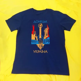 Футболки с полной запечаткой: Україна - Донецьк